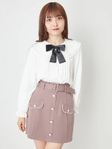 フロントパールベルト付きミニSK