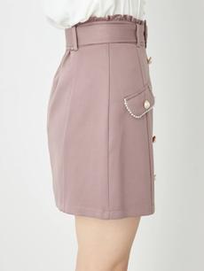 フロントパールベルト付きミニSK