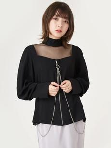 チェーンハーネスブラウス チェーンハーネスブラウス