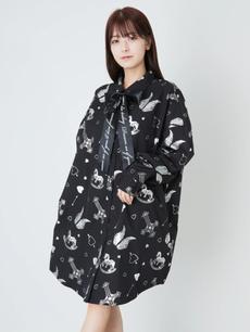 木馬箔プリントBigシャツ 木馬箔プリントBigシャツ