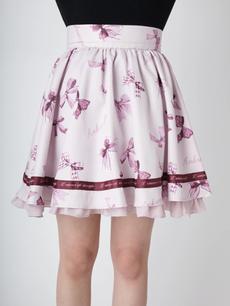 Favorite Ribbonフレアーギャザースカート