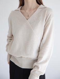 【NEW】cache coeur knit / ivory