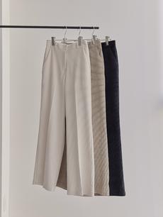 【NEW】 corduroy long pants / ivory