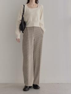 【NEW】 corduroy long pants / khaki