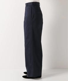 コットンサテンワイドチノパンツ コットンサテンワイドチノパンツ