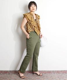 IENA LA BOUCLE カツラギ ランチパンツ◆ IENA LA BOUCLE カツラギ ランチパンツ◆