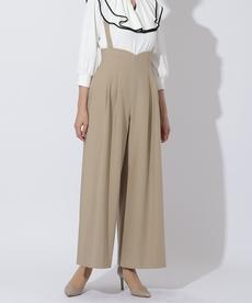サスペ付きワイドパンツ