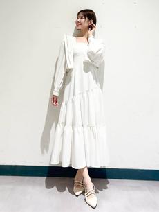 【展示会人気No.3】クロップドフーディ+ティアードワンピース 【展示会人気No.3】クロップドフーディ+ティアードワンピース