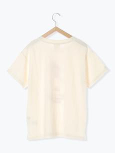 【Moomin×Samansa Mos2】ハンドステッチ風Tシャツ