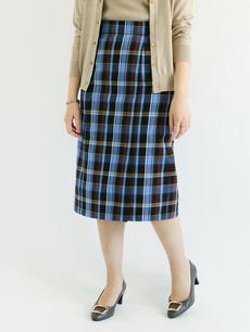 【貴島明日香コラボ】チェックタイトスカート