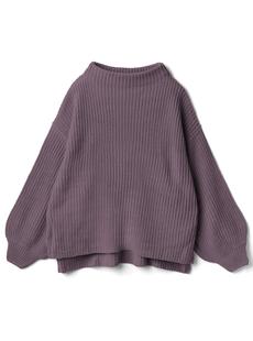 ボトルネックニットトップス[cu215]