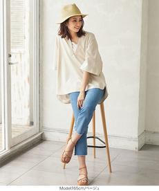 UV加工が嬉しい♪透かし編み中折れハット [J912]