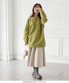 キルティングビッグプルオーバー [C5764]