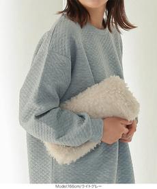 キルティングビッグプルオーバー [C5764]