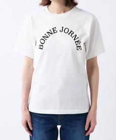 《予約》【《後ろ姿も気を抜かない》洗える】BONNE JORNEE Tシャツ