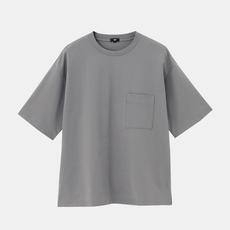 ストレッチコットンブレンドポケットTシャツ（半袖）364201005