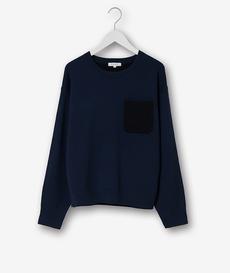 【DANIELLE SHERMAN】ウールポケットセーター