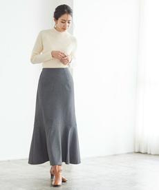 千鳥格子マーメイドスカート