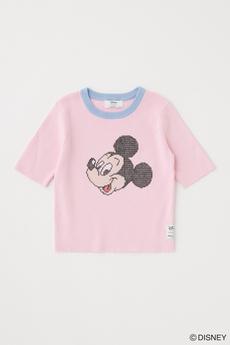 MD CROSS STITCH ニット / MICKEY