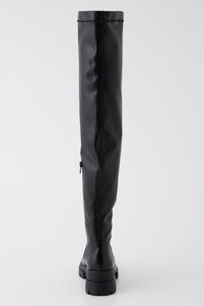 SQUARE TOE KNEE HIGH BOOTS