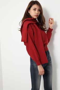 Stole N／C Knit TOP