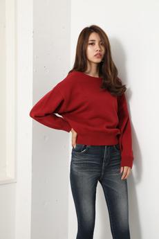 Stole N／C Knit TOP