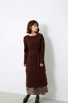 Pattern Pleats SET Knit OP