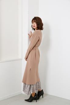 Pattern Pleats SET Knit OP