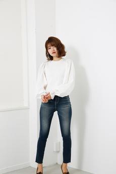 Shirt SLV Combi KNIT TOP