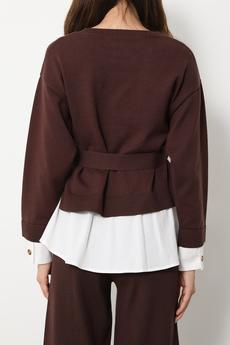 Shirt Combi Knit TOP-R