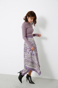 Paisley Scarf J／W SK