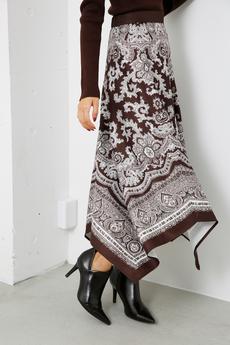 Paisley Scarf J／W SK