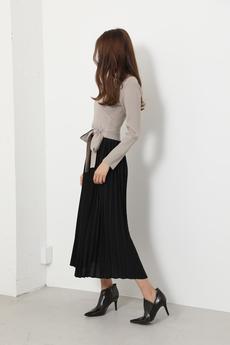 Cache-coeur Knit Pleats OP