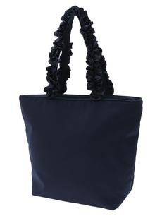 ブランドロゴフリルハンドルトートMバッグ