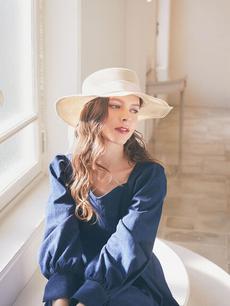 【先行予約】グログランリボンハット