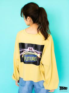 Back to the future/ロングTシャツ