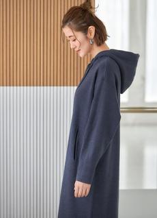 綿ACパーカーワンピース 綿ACパーカーワンピース