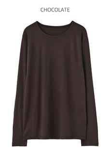 とろみタッチ長袖Tシャツ とろみタッチ長袖Tシャツ