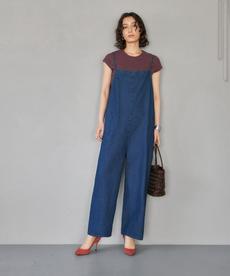 前後2WAYデニムサロペット 前後2WAYデニムサロペット