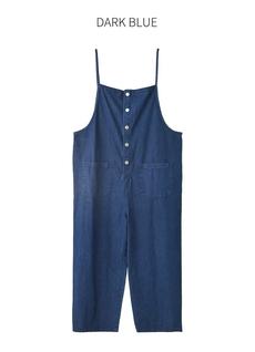 前後2WAYデニムサロペット 前後2WAYデニムサロペット