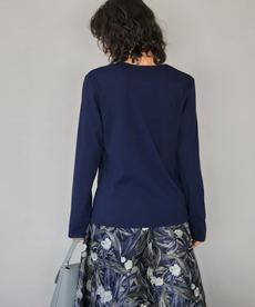 絶妙にゆるいリブカットソートップス 絶妙にゆるいリブカットソートップス