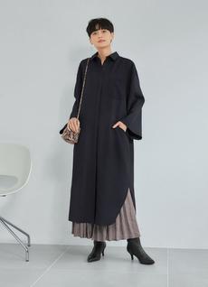 【LUXE】さらさら落ち感ワイドスリーブワンピース 【LUXE】さらさら落ち感ワイドスリーブワンピース