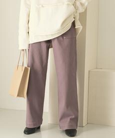 ワイドストレートベイカーパンツ