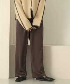 サテンイージーパンツ