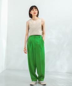 センタープレスWIDEストレートパンツ