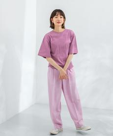 センタープレスWIDEストレートパンツ