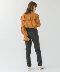 ハイウエストオーバーダイデニム