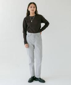 ハイウエストオーバーダイデニム