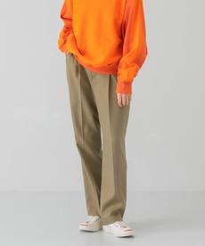 カルゼ風ワンタックスラックス