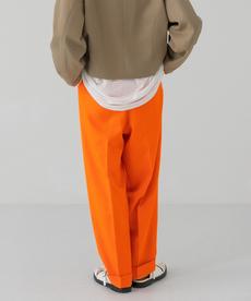 センタープレスWIDEストレートパンツ